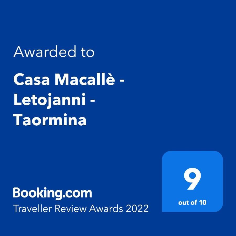 Casa Macalle - Letojanni - Taormina 外观 照片